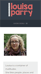 Mobile Screenshot of louisaparry.co.uk